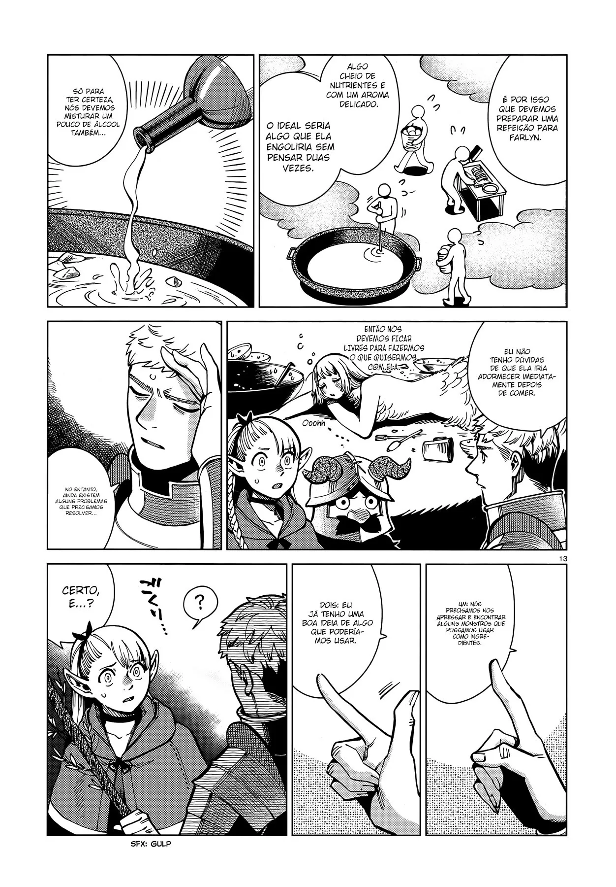 Read Dungeon Meshi PT Manga Online