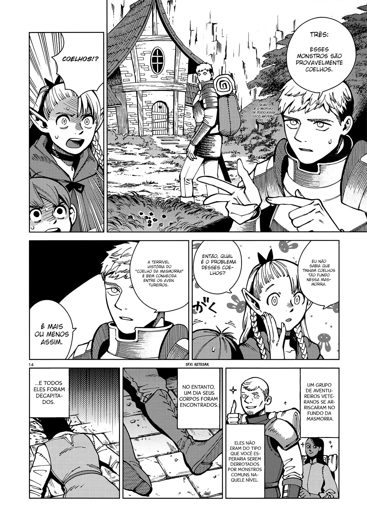 Read Dungeon Meshi PT Manga Online