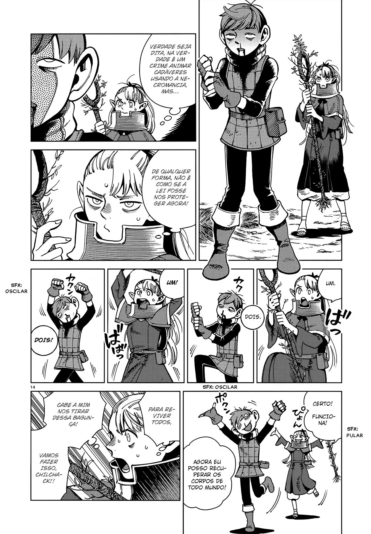 Read Dungeon Meshi PT Manga Online