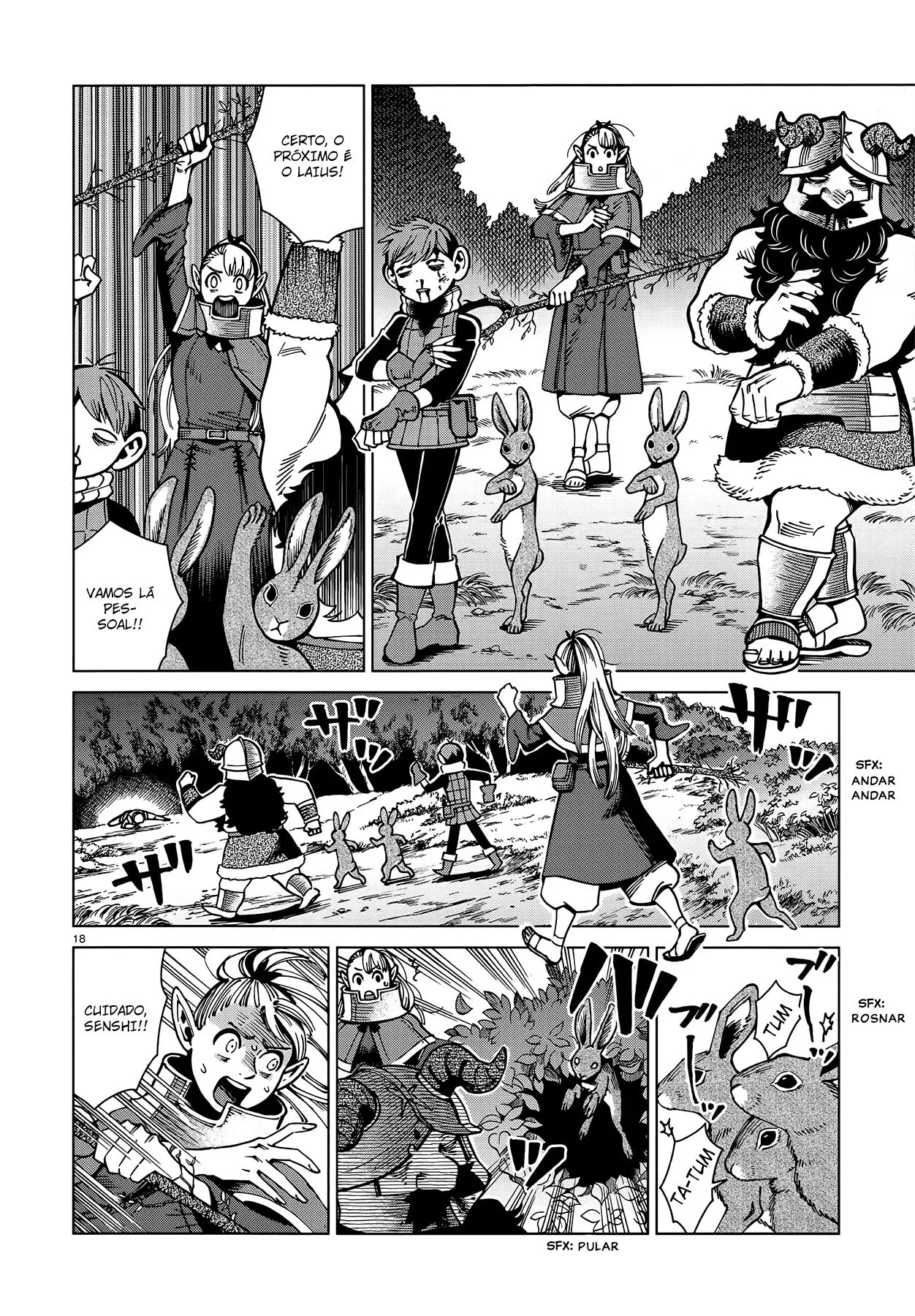 Read Dungeon Meshi PT Manga Online