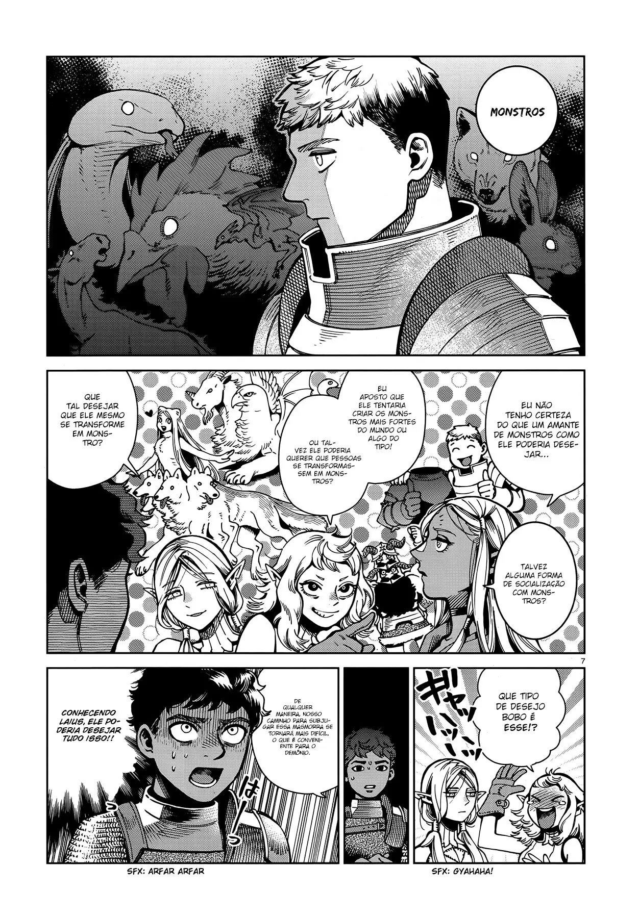 Read Dungeon Meshi PT Manga Online