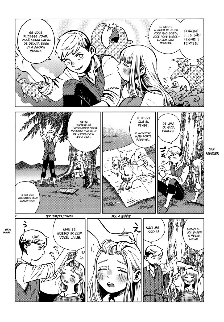 Read Dungeon Meshi PT Manga Online
