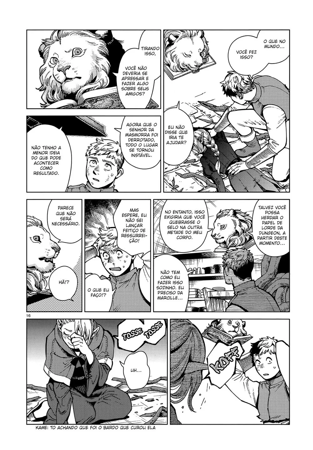 Read Dungeon Meshi PT Manga Online