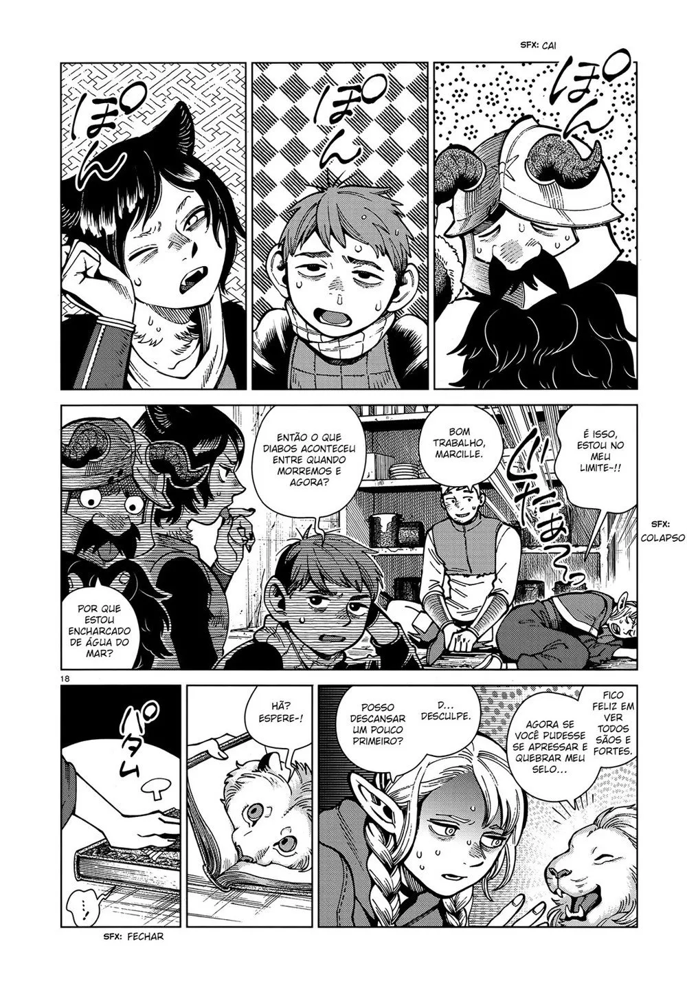 Read Dungeon Meshi PT Manga Online