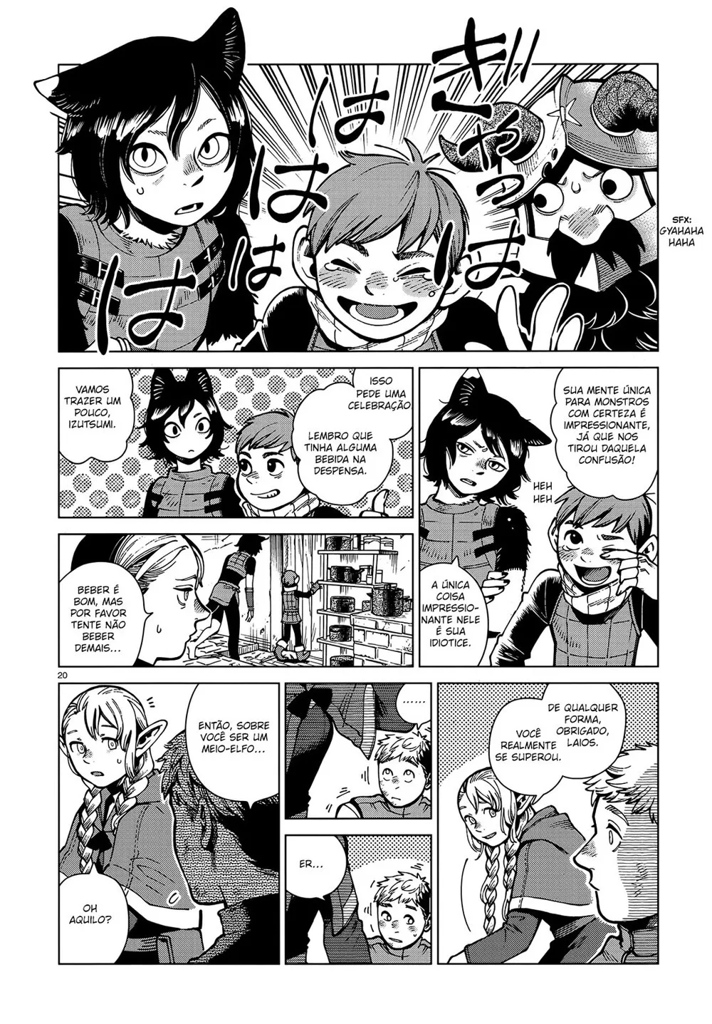 Read Dungeon Meshi PT Manga Online