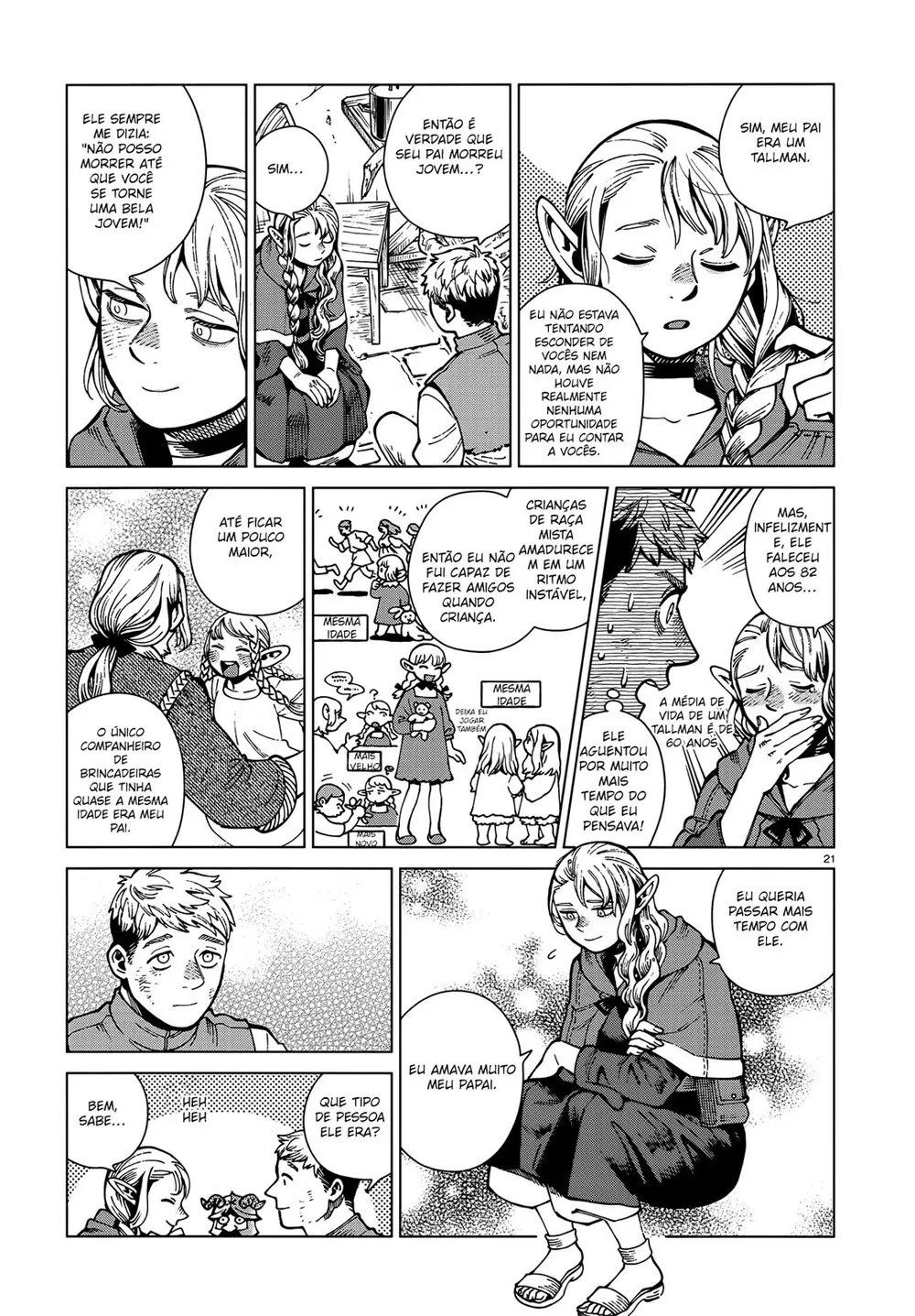 Read Dungeon Meshi PT Manga Online