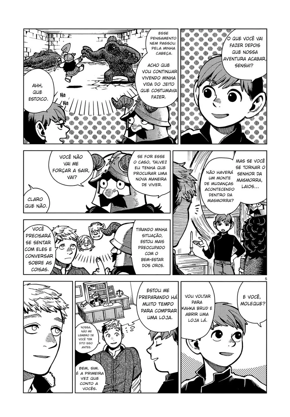 Read Dungeon Meshi PT Manga Online