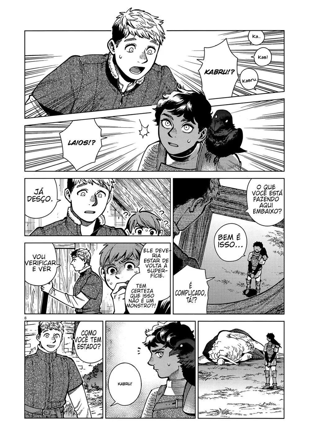 Read Dungeon Meshi PT Manga Online