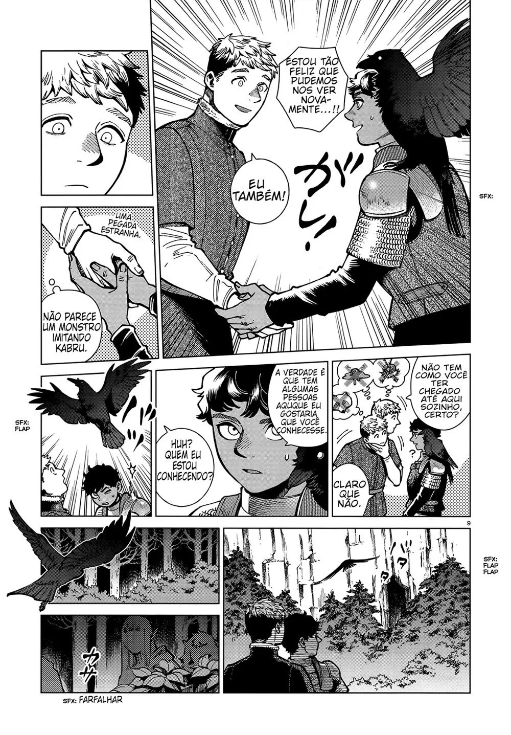 Read Dungeon Meshi PT Manga Online