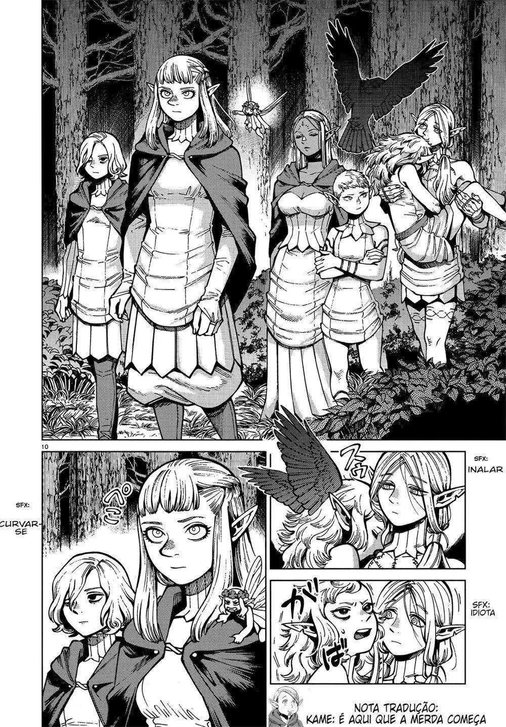 Read Dungeon Meshi PT Manga Online