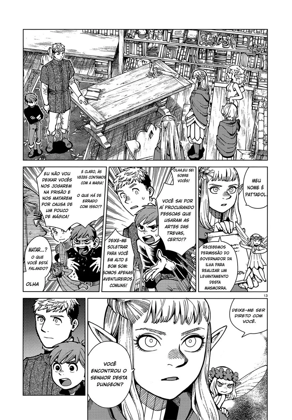 Read Dungeon Meshi PT Manga Online
