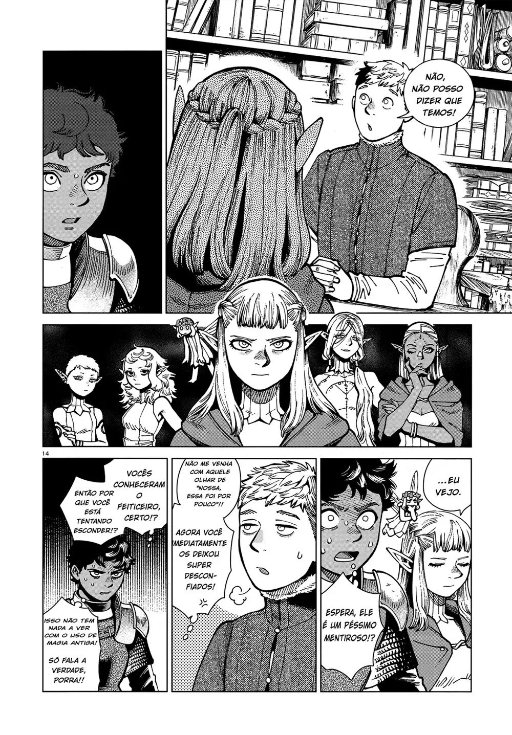 Read Dungeon Meshi PT Manga Online