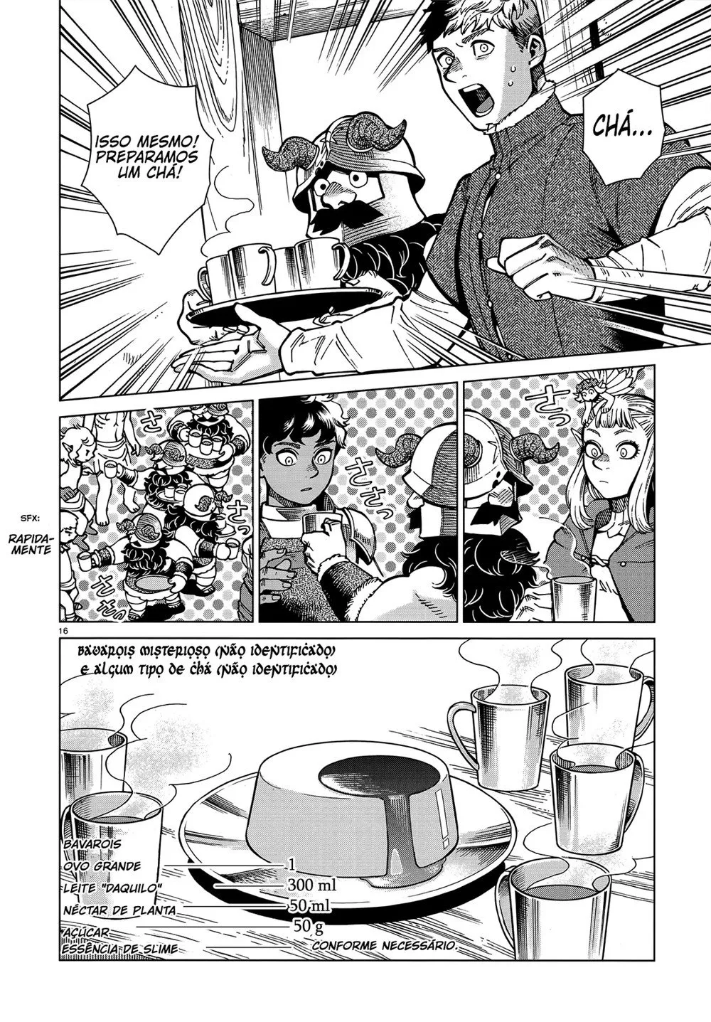 Read Dungeon Meshi PT Manga Online