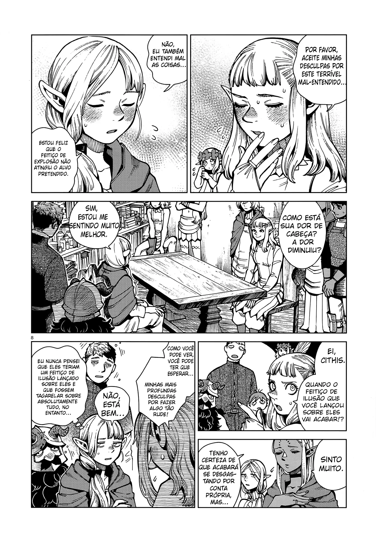 Read Dungeon Meshi PT Manga Online