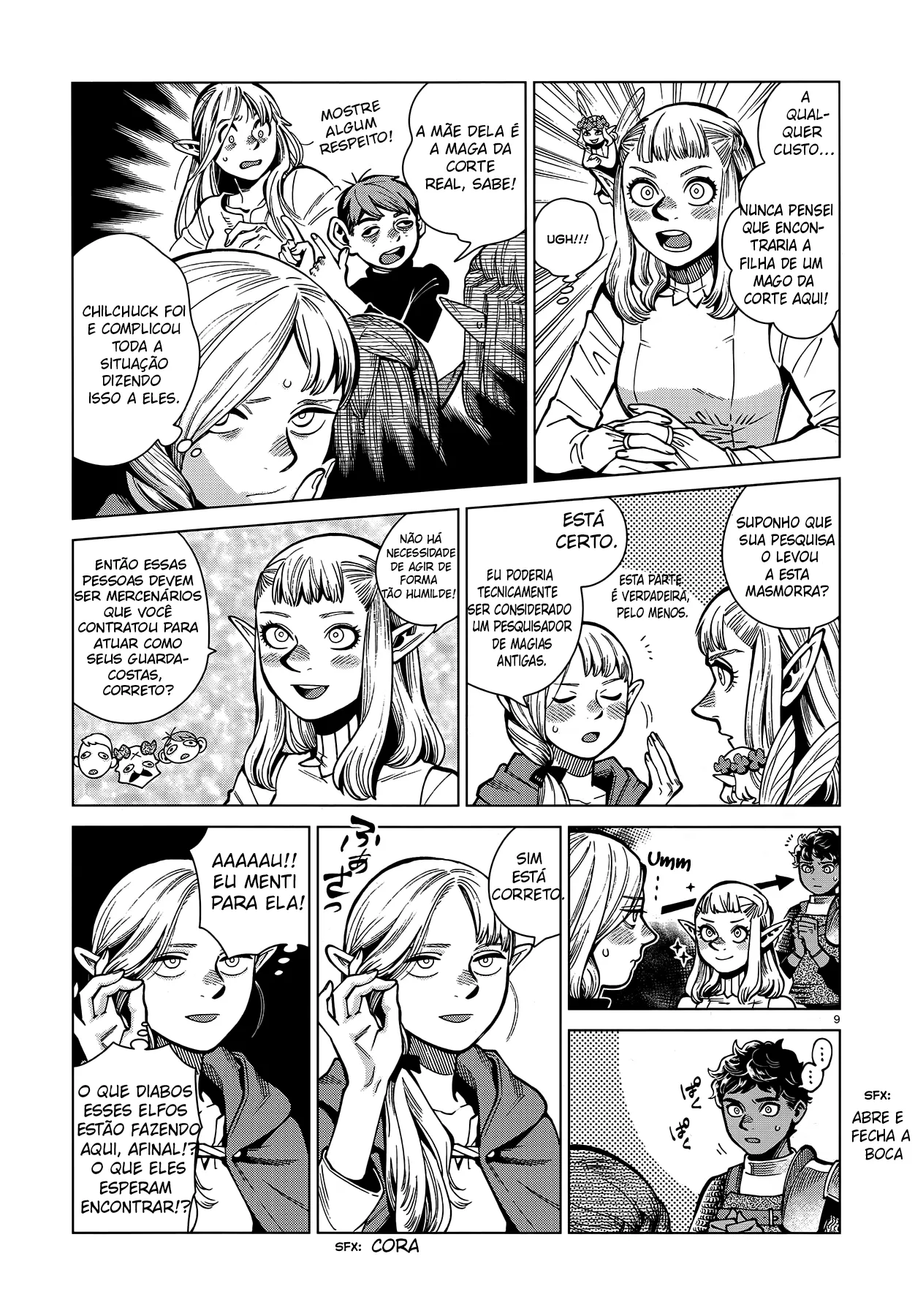 Read Dungeon Meshi PT Manga Online