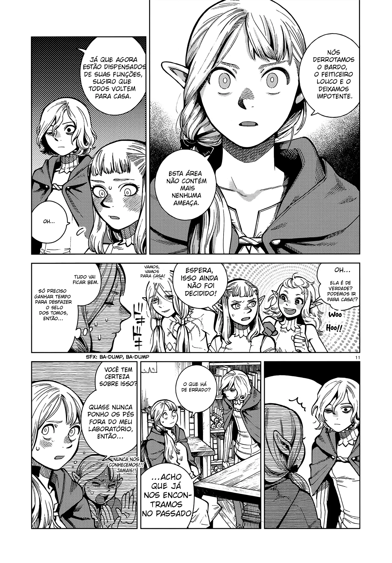 Read Dungeon Meshi PT Manga Online