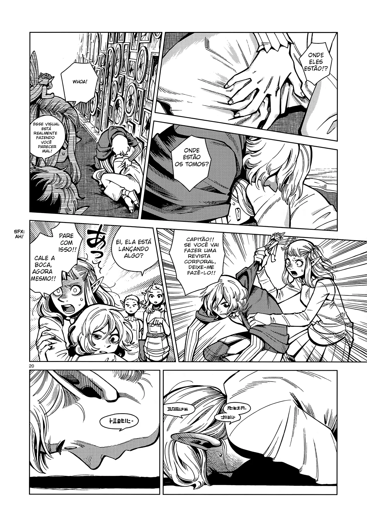 Read Dungeon Meshi PT Manga Online
