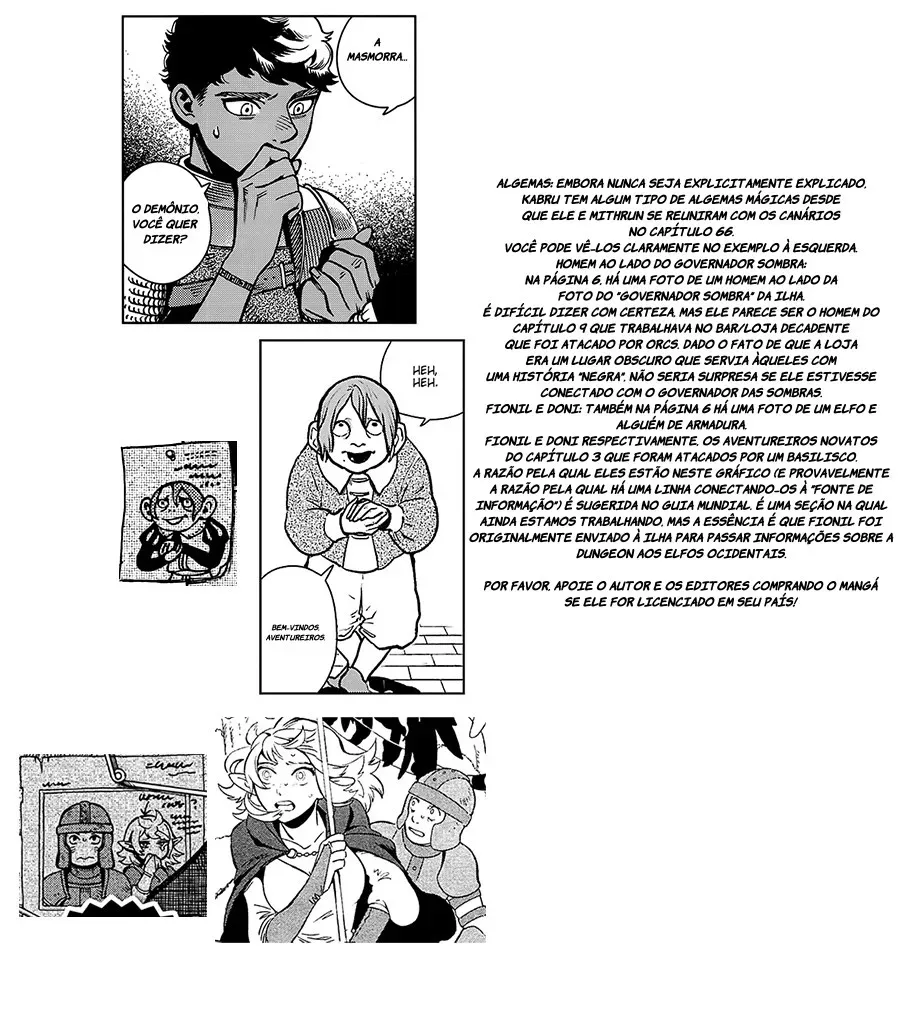 Read Dungeon Meshi PT Manga Online