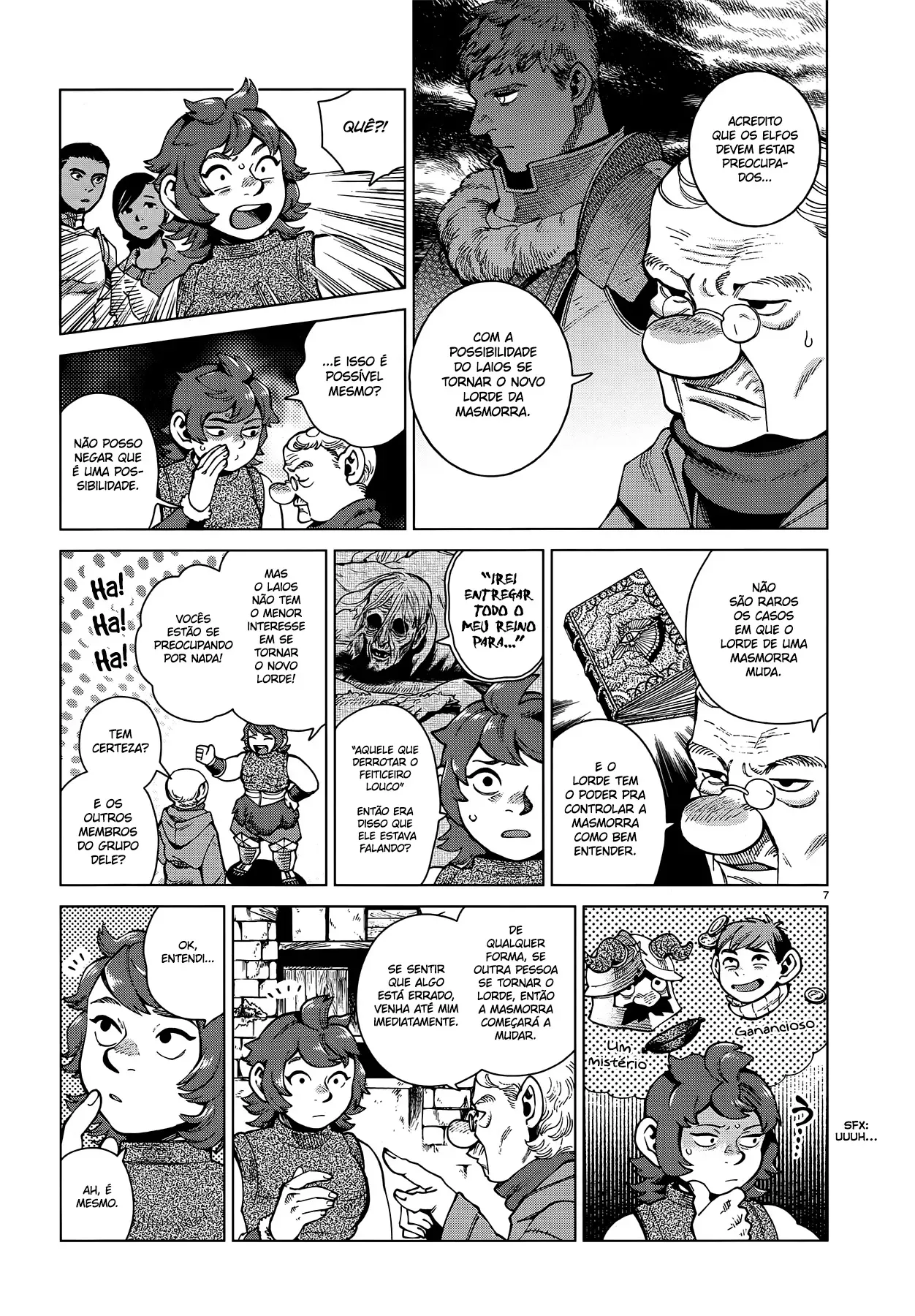 Read Dungeon Meshi PT Manga Online
