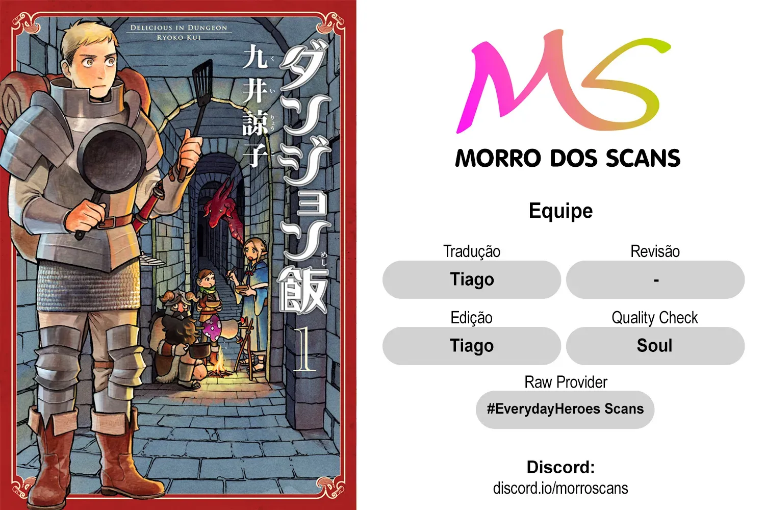 Read Dungeon Meshi PT Manga Online