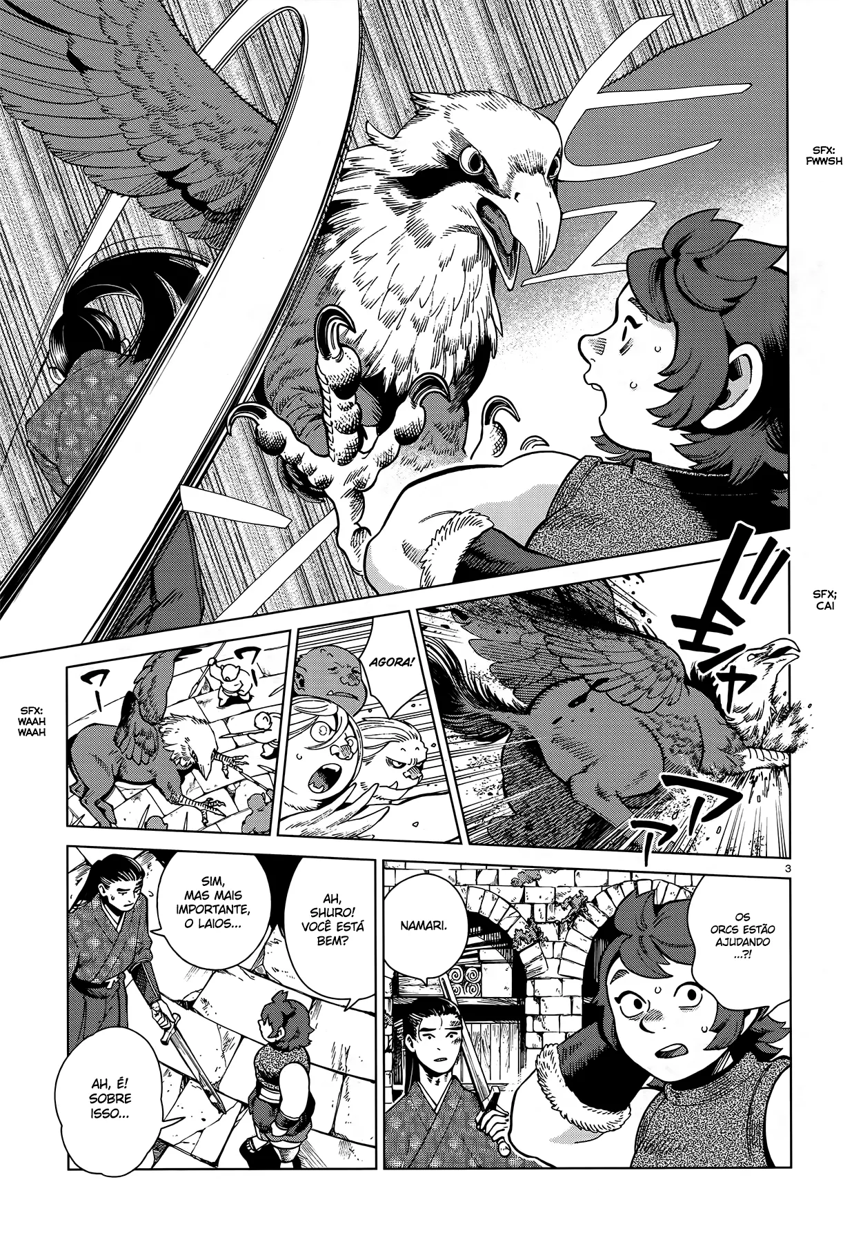 Read Dungeon Meshi PT Manga Online