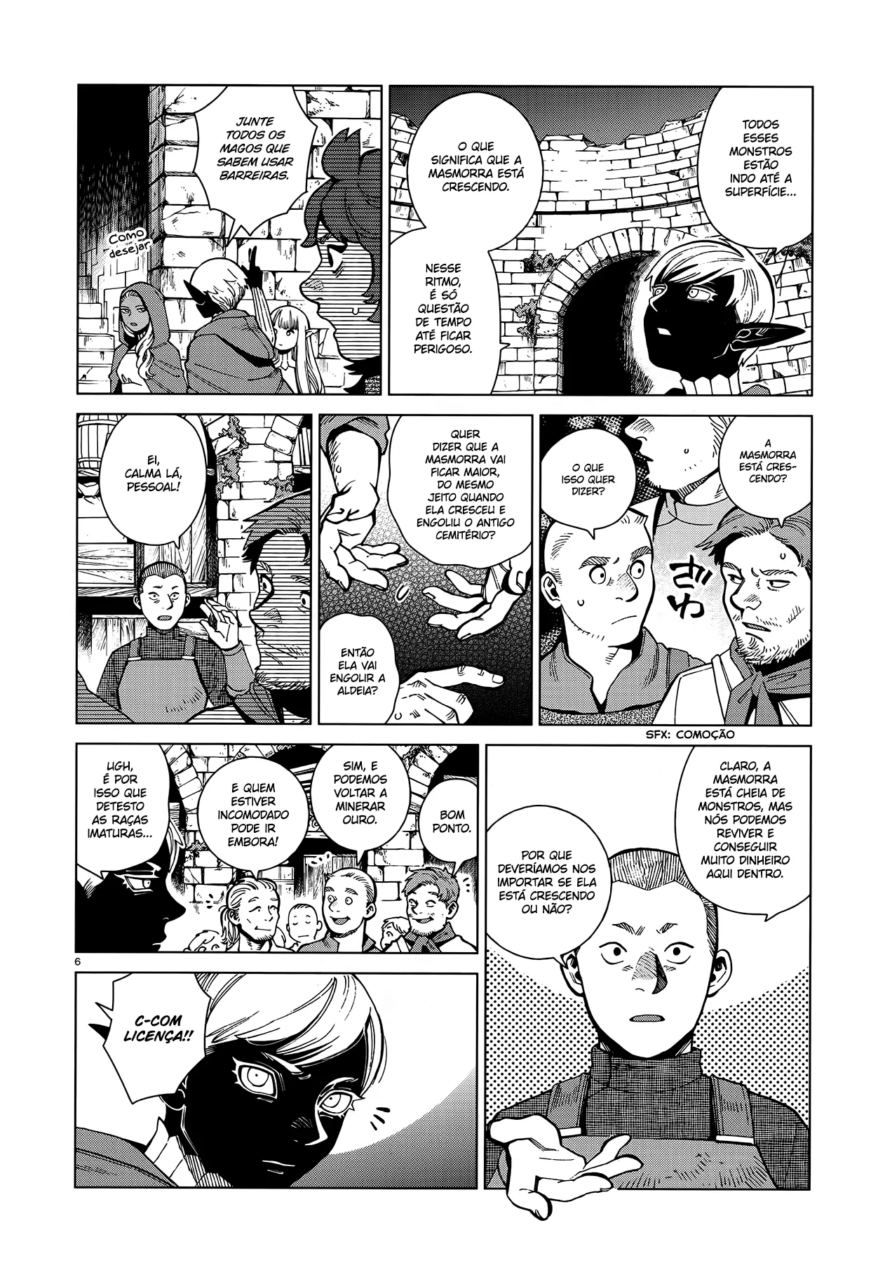 Read Dungeon Meshi PT Manga Online