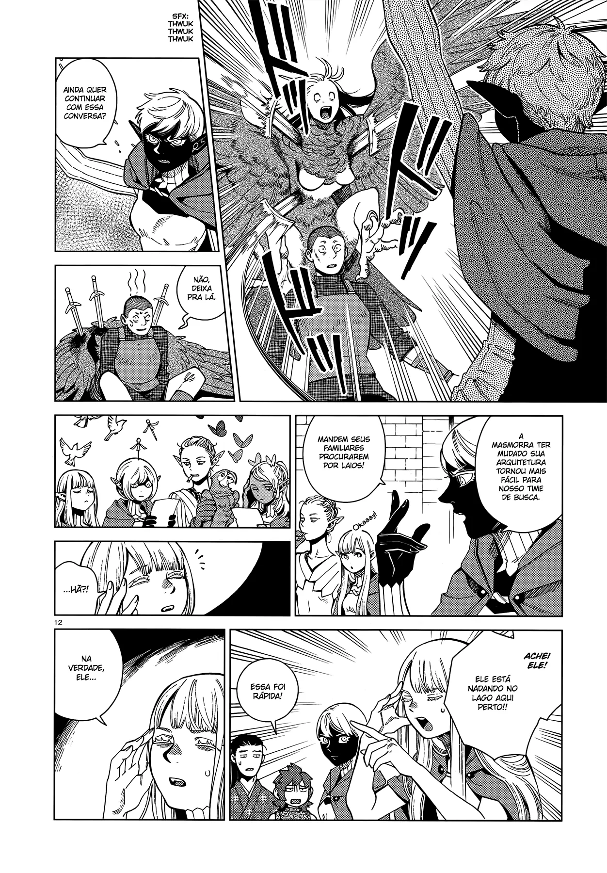 Read Dungeon Meshi PT Manga Online