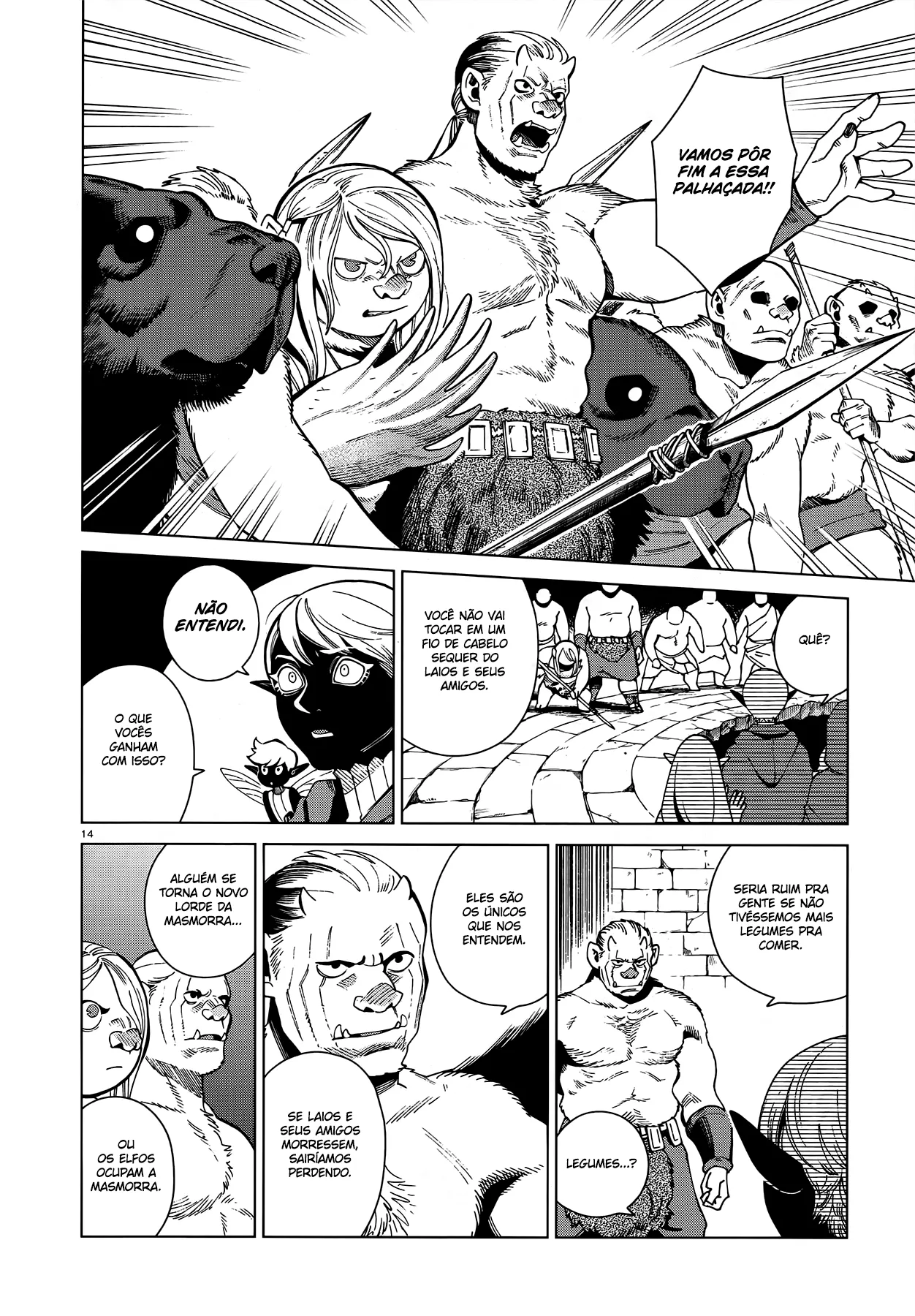 Read Dungeon Meshi PT Manga Online