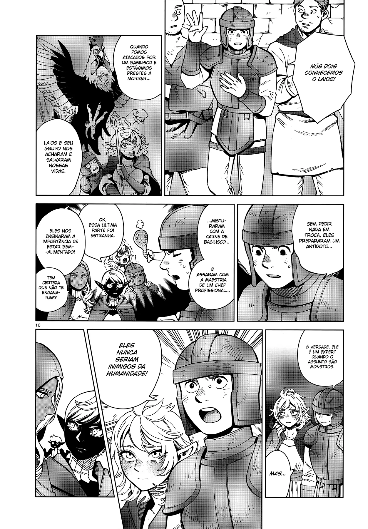 Read Dungeon Meshi PT Manga Online