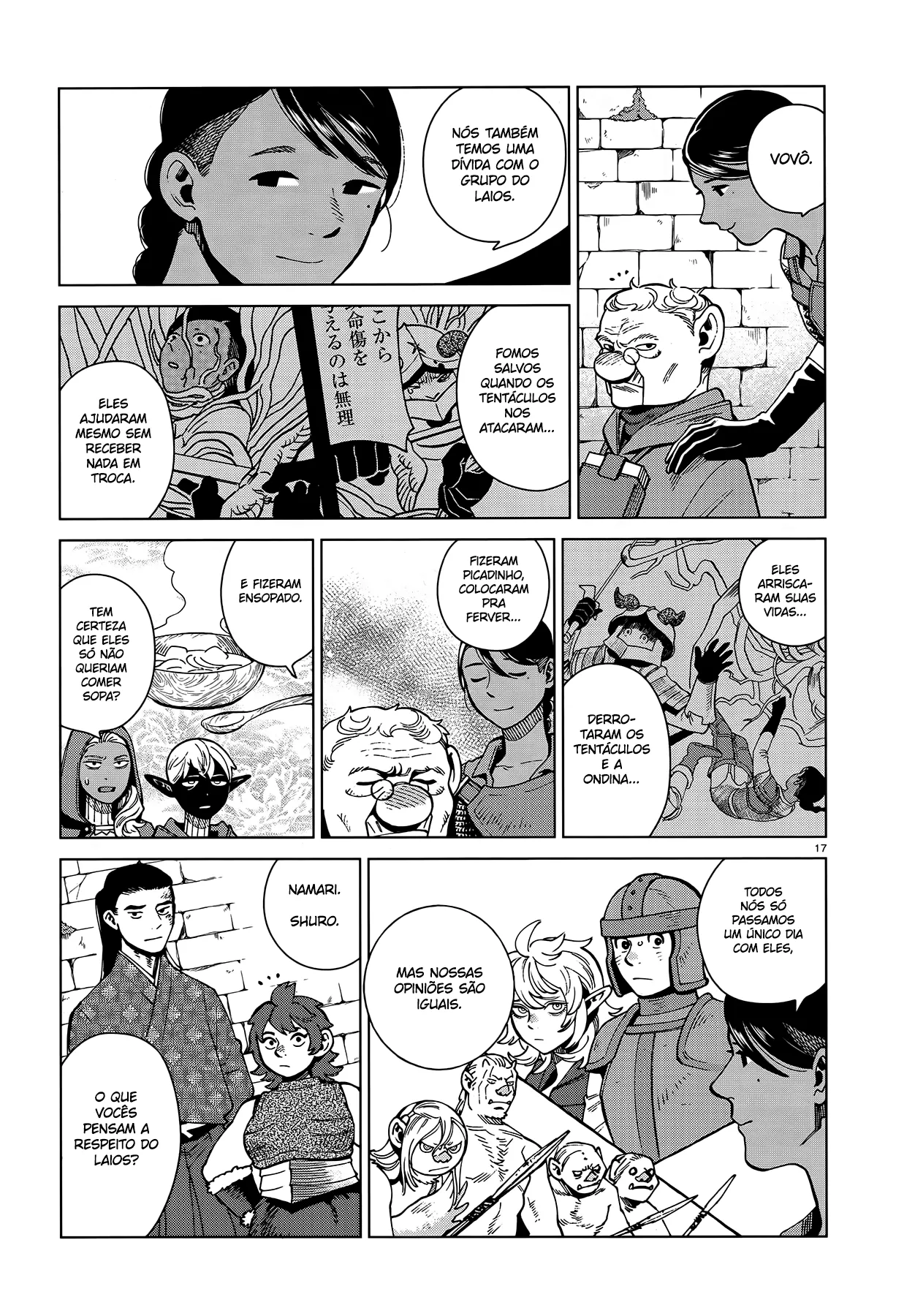 Read Dungeon Meshi PT Manga Online