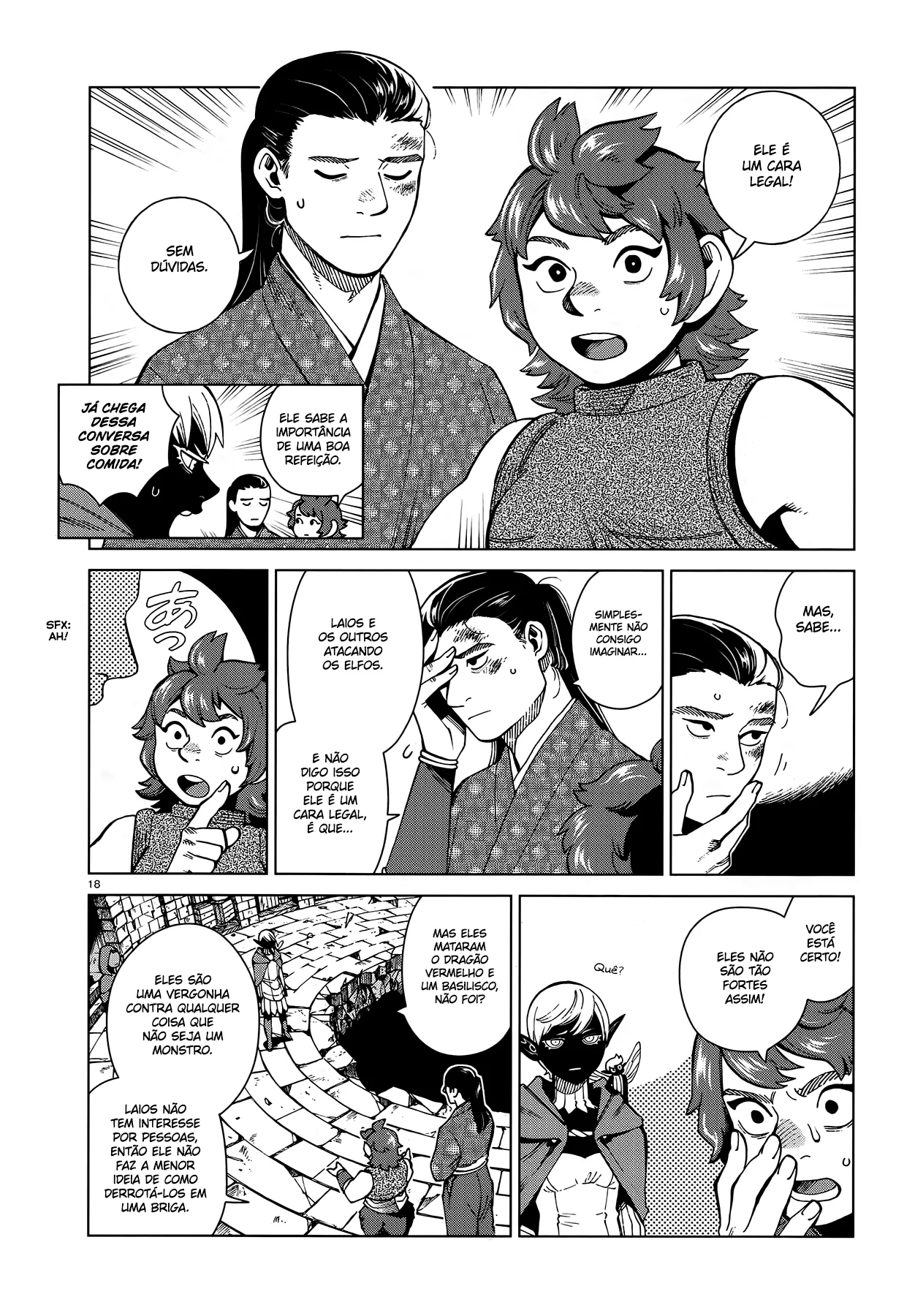 Read Dungeon Meshi PT Manga Online