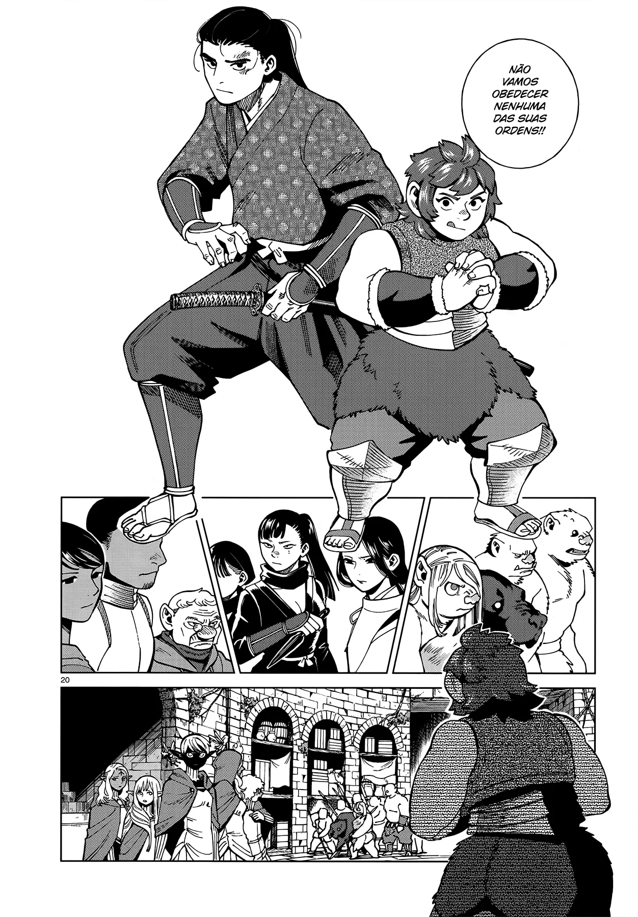 Read Dungeon Meshi PT Manga Online