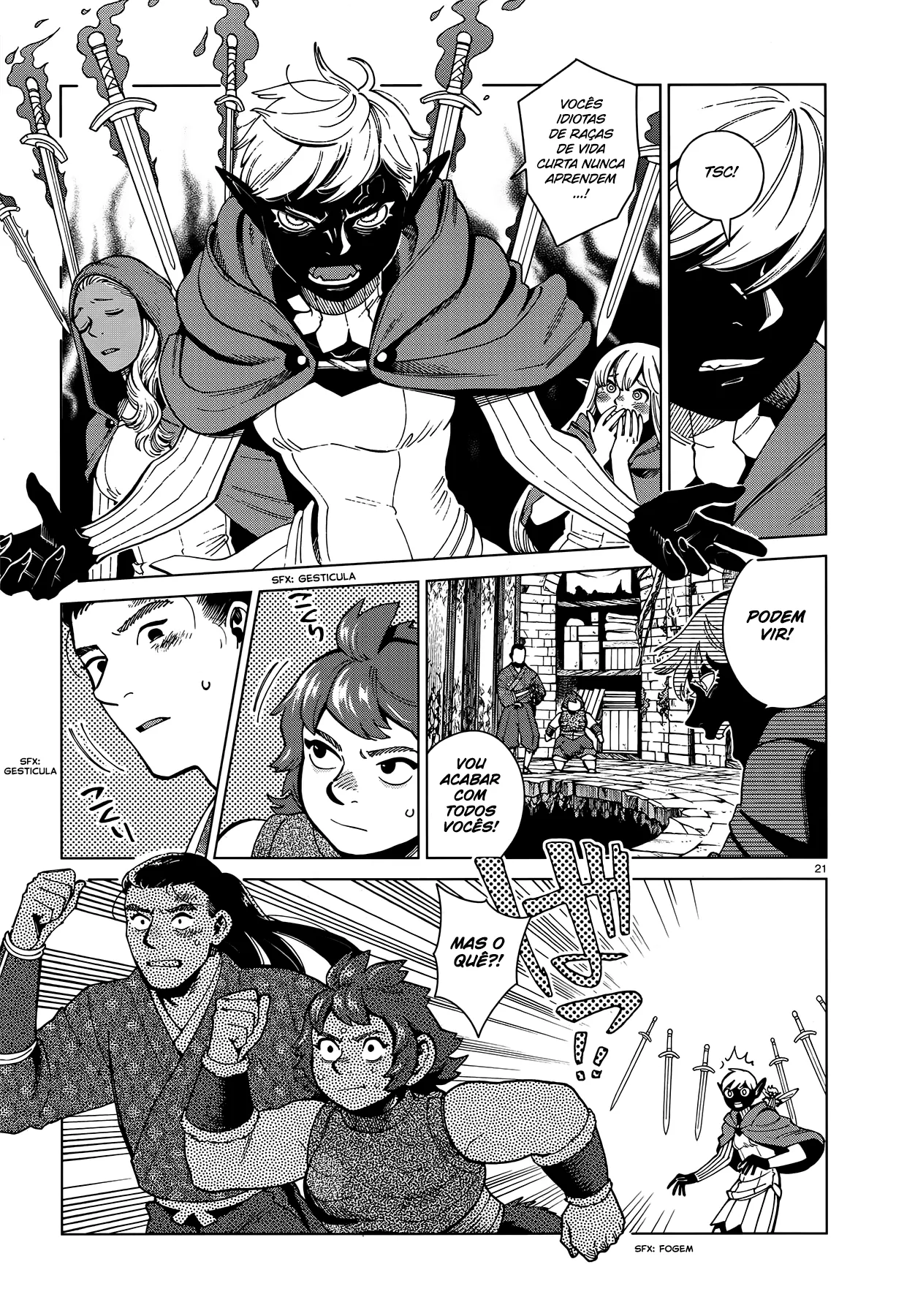 Read Dungeon Meshi PT Manga Online