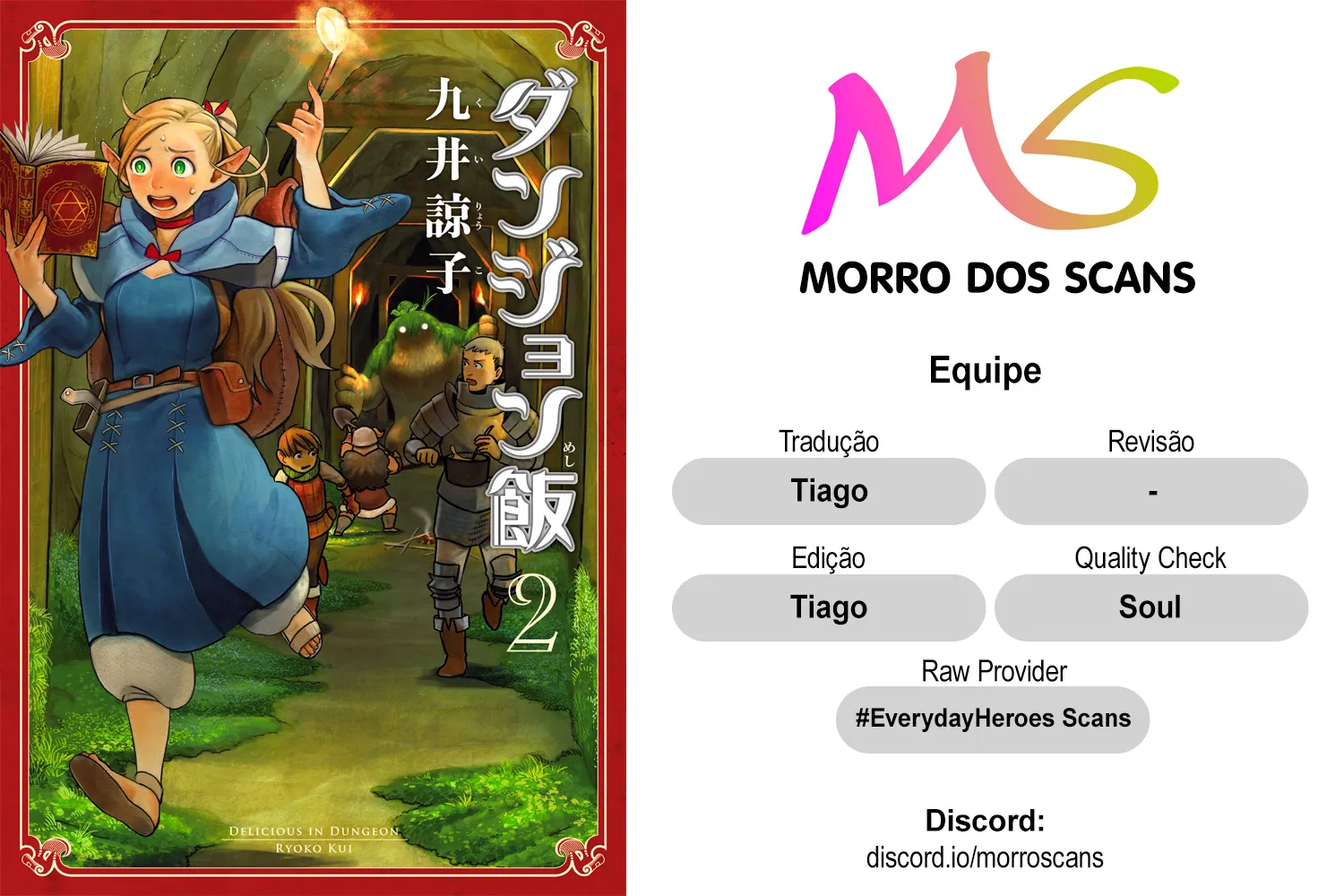 Read Dungeon Meshi PT Manga Online