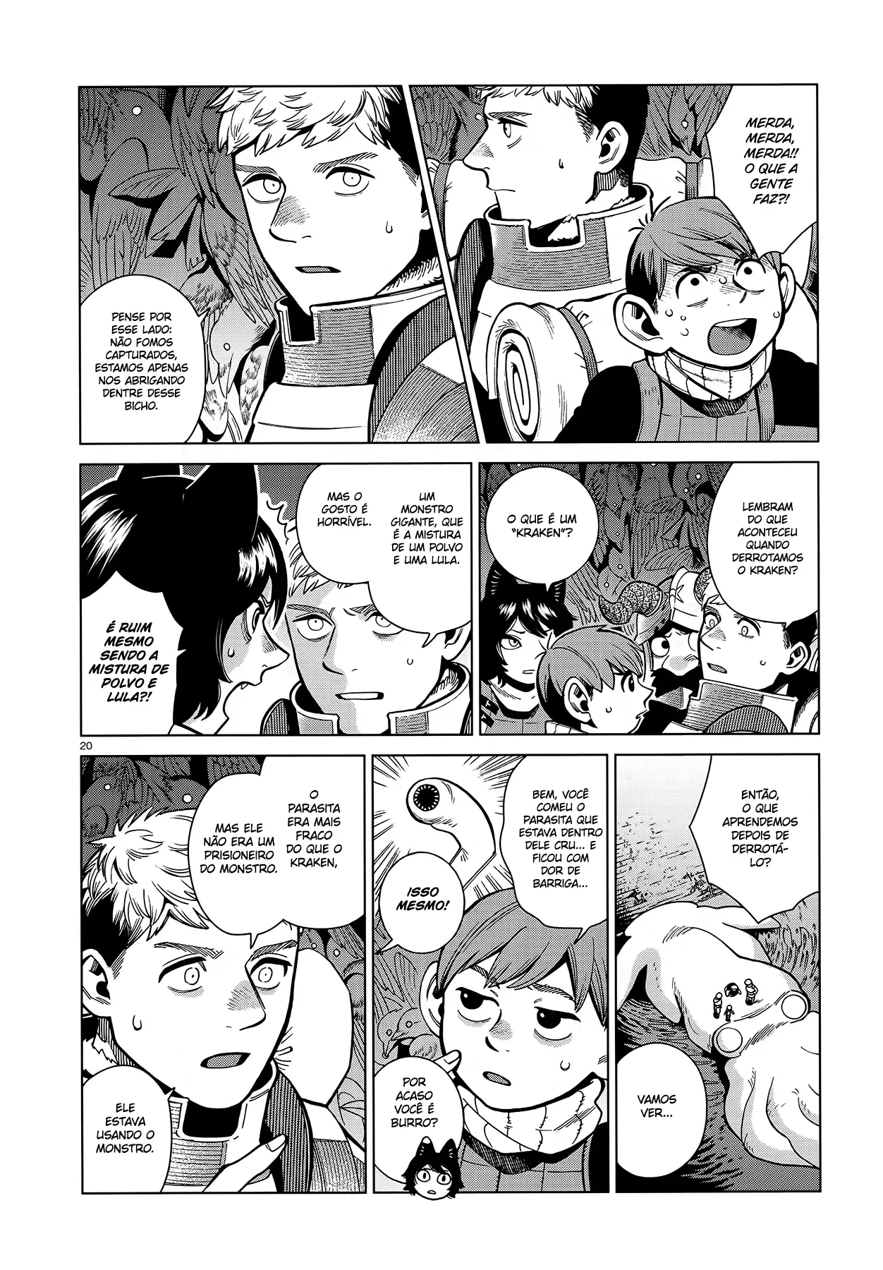 Read Dungeon Meshi PT Manga Online