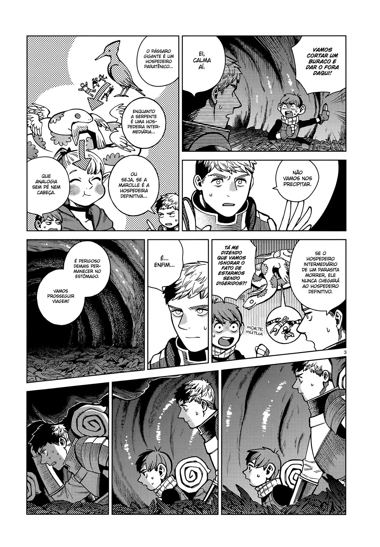 Read Dungeon Meshi PT Manga Online