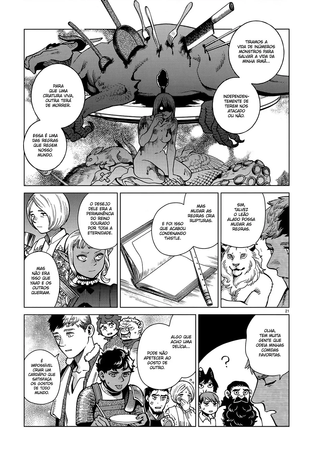 Read Dungeon Meshi PT Manga Online