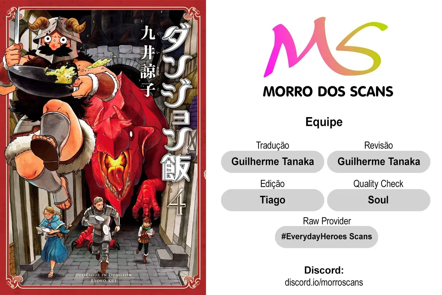 Read Dungeon Meshi PT Manga Online