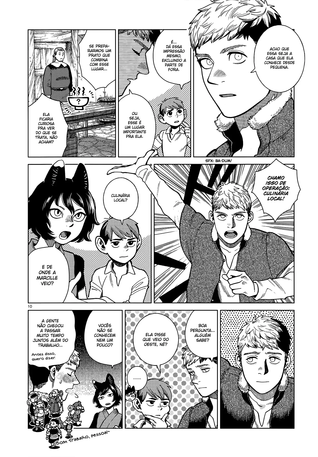 Read Dungeon Meshi PT Manga Online