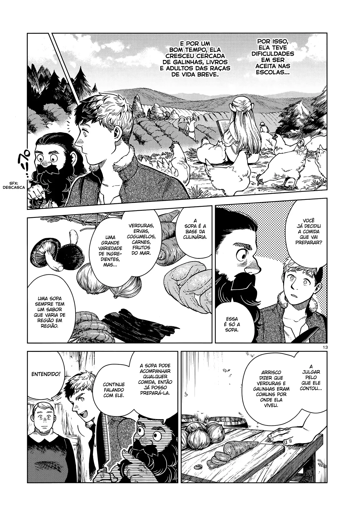Read Dungeon Meshi PT Manga Online