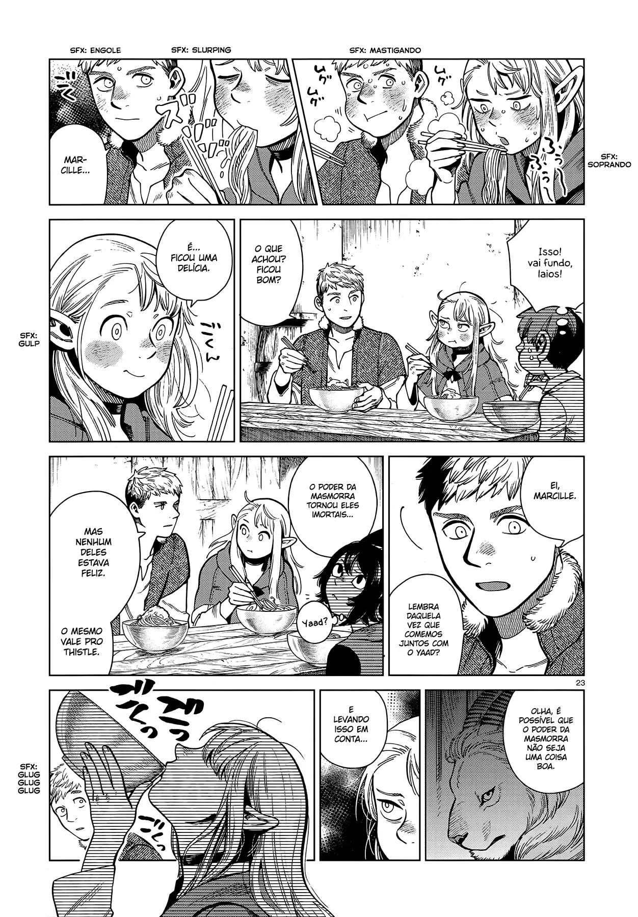 Read Dungeon Meshi PT Manga Online