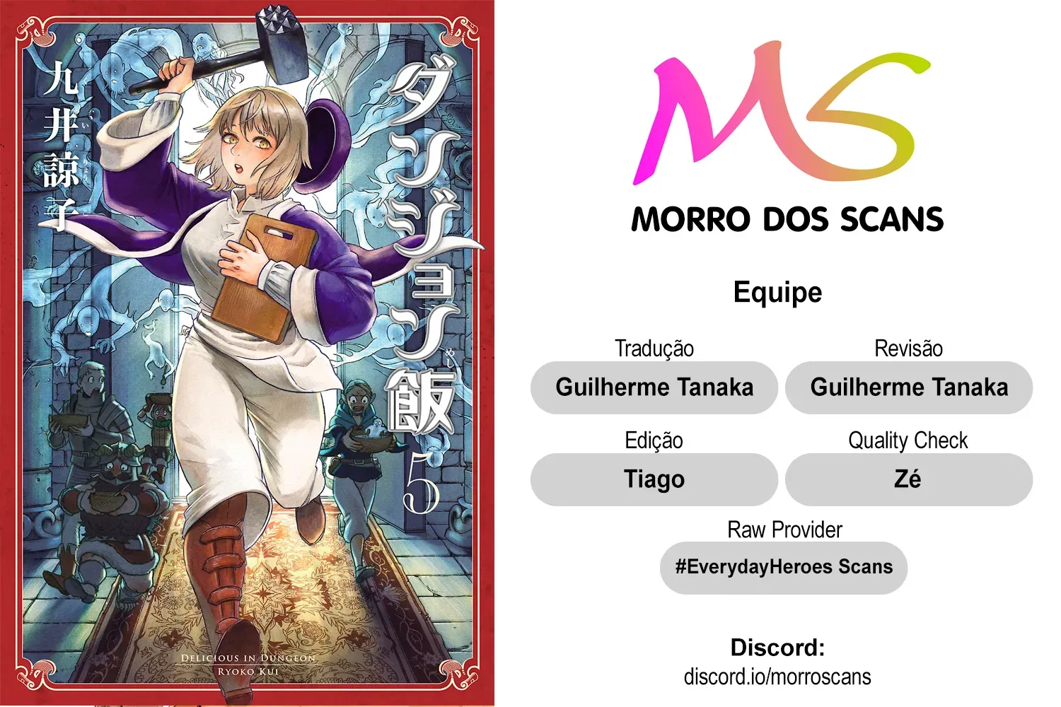 Read Dungeon Meshi PT Manga Online