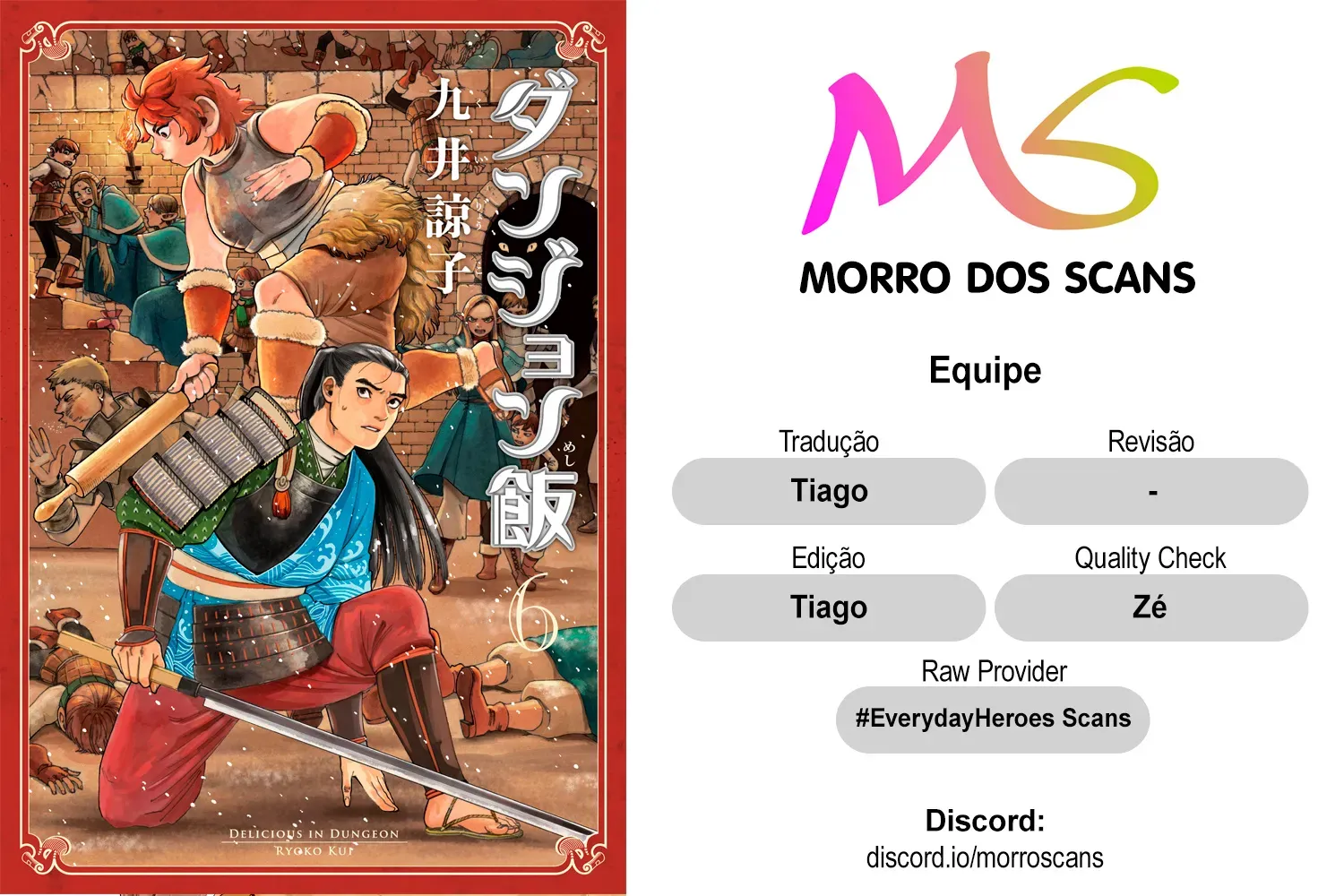 Read Dungeon Meshi PT Manga Online