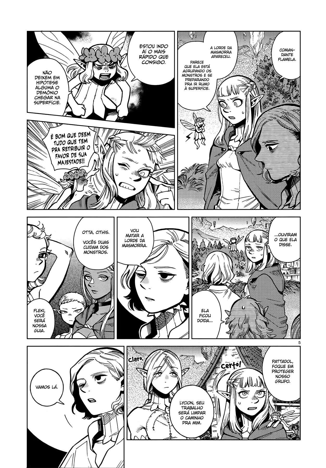 Read Dungeon Meshi PT Manga Online