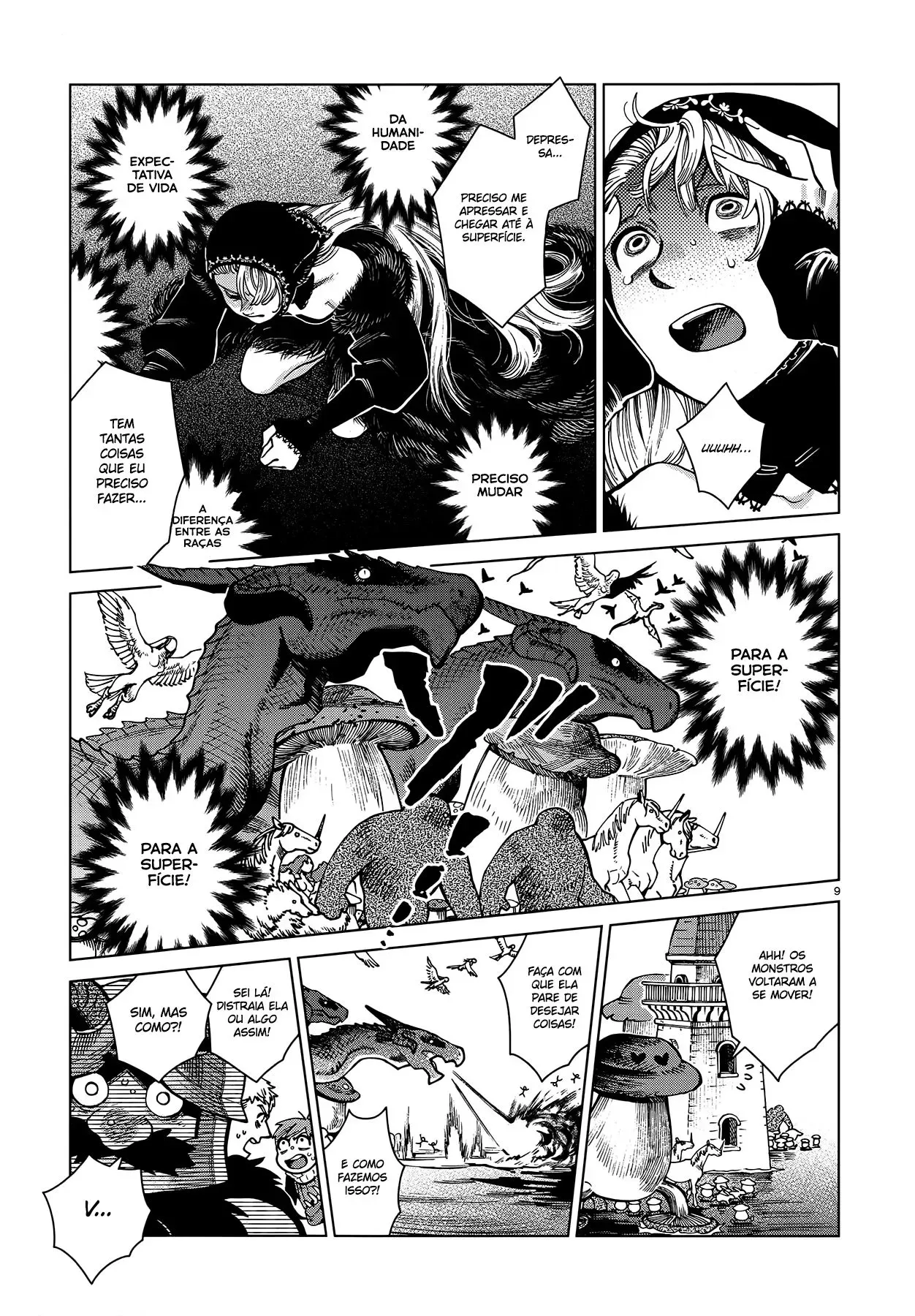 Read Dungeon Meshi PT Manga Online