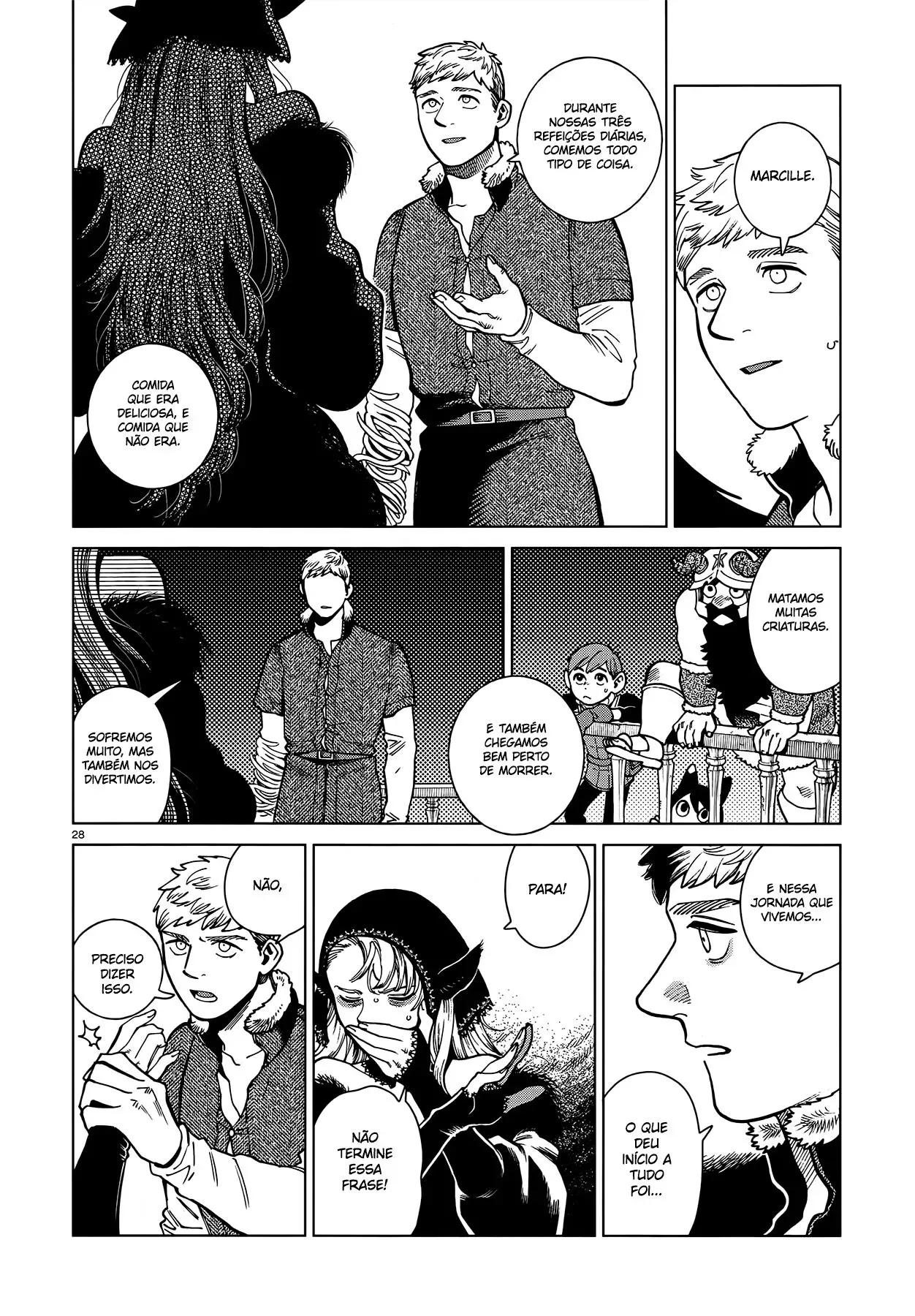 Read Dungeon Meshi PT Manga Online