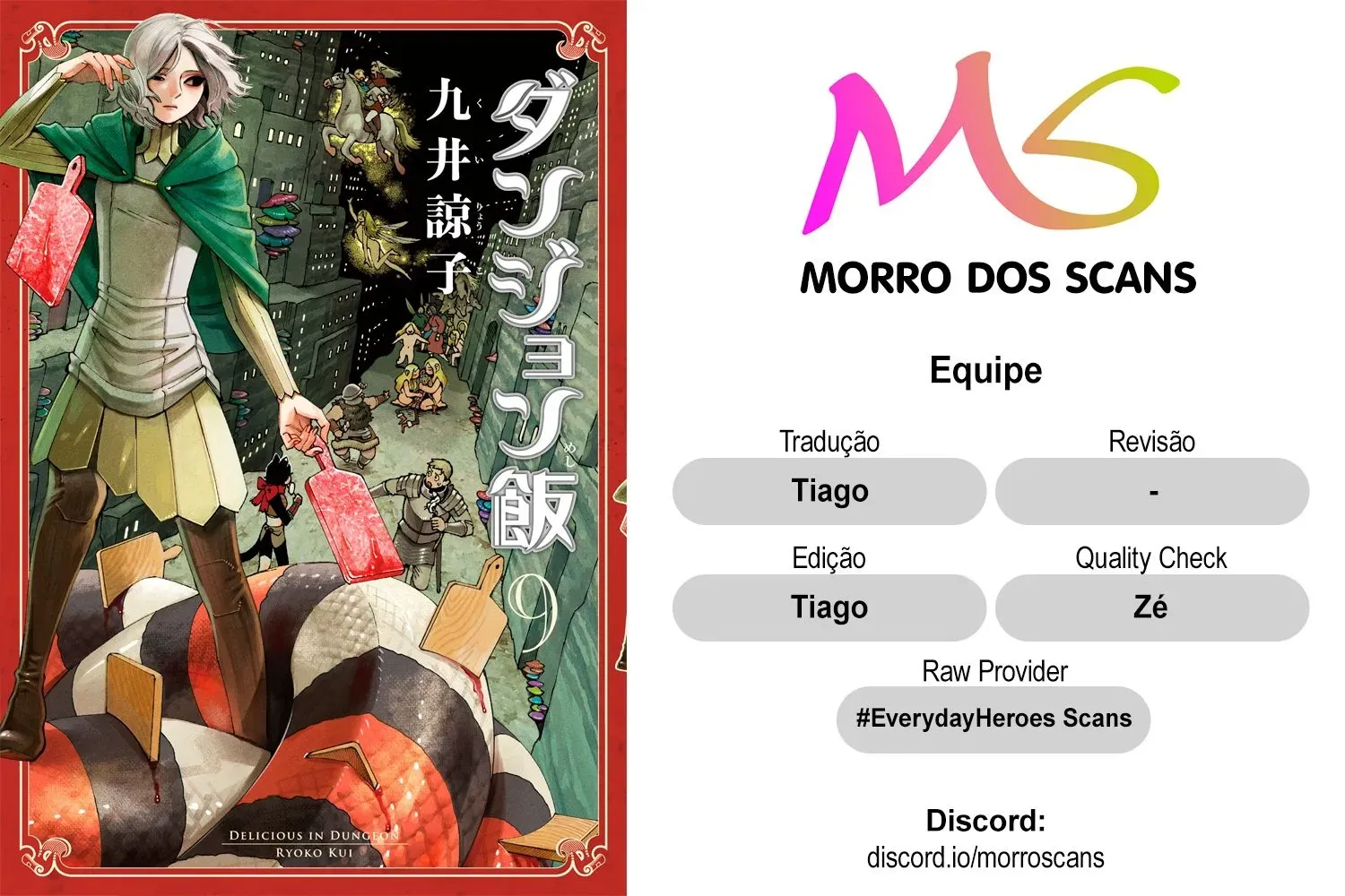 Read Dungeon Meshi PT Manga Online