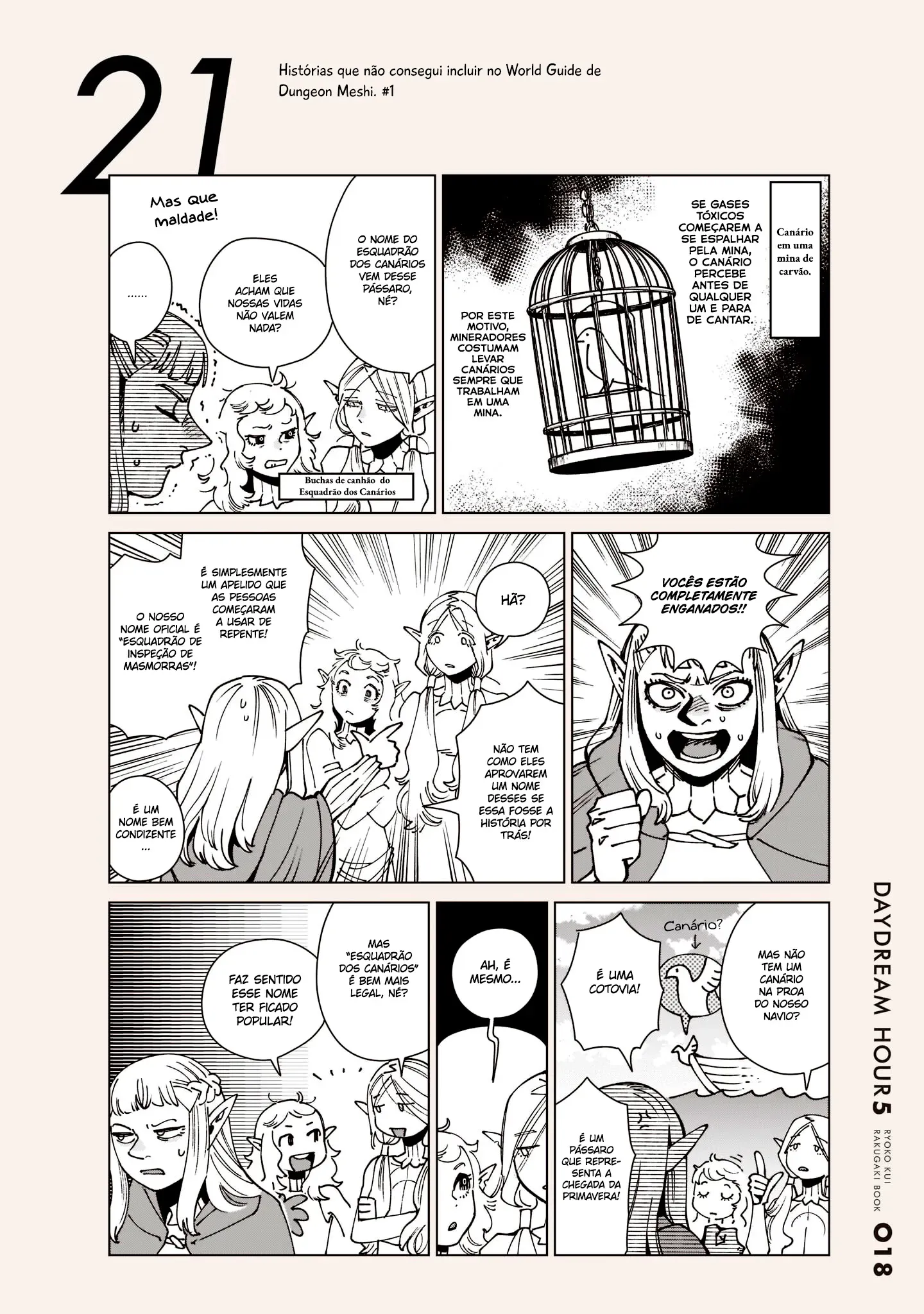 Read Dungeon Meshi PT Manga Online