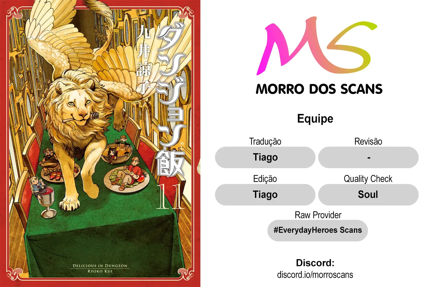 Read Dungeon Meshi PT Manga Online