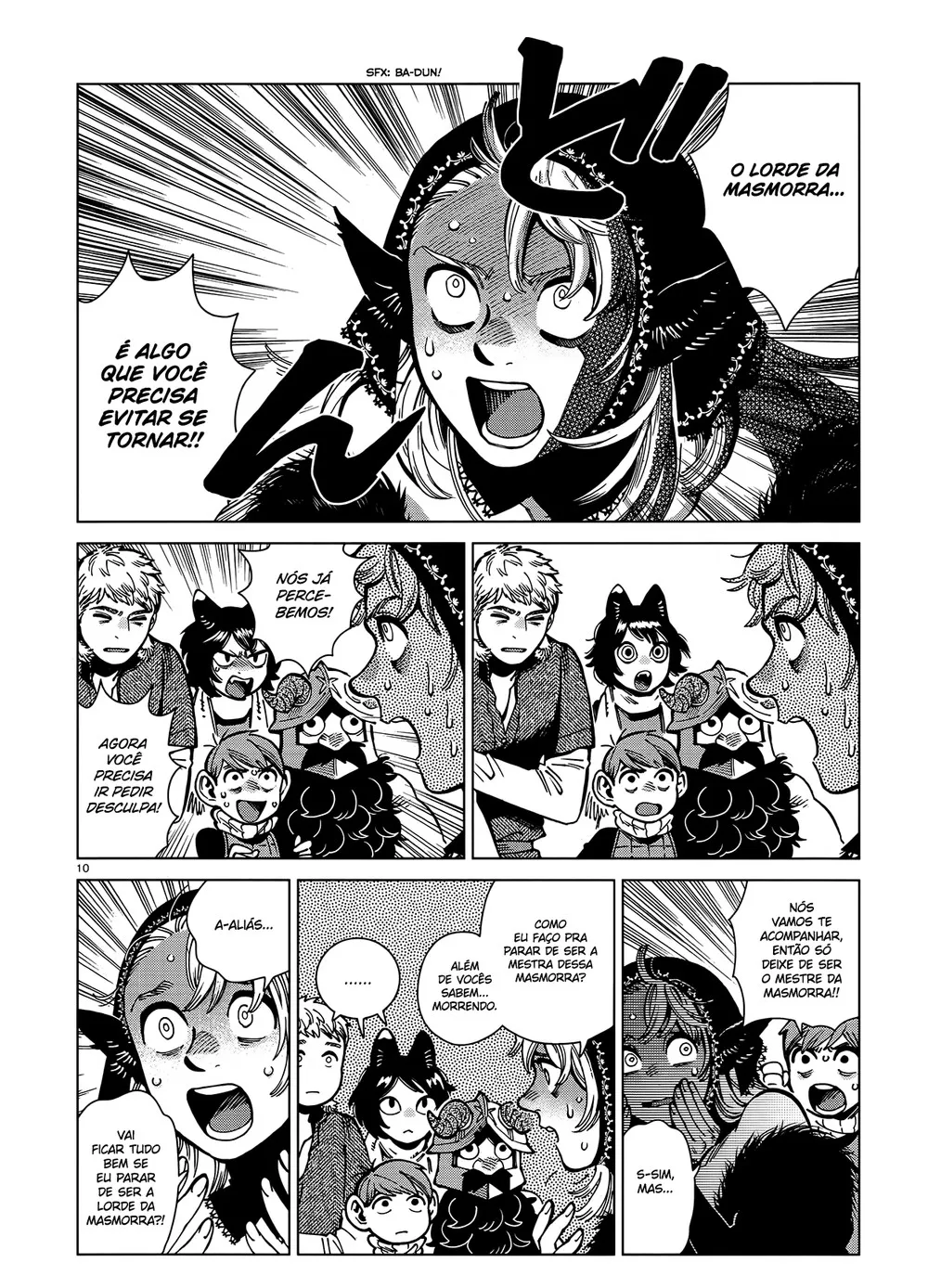 Read Dungeon Meshi PT Manga Online